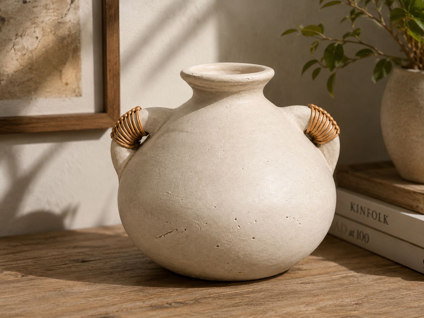 Woven Rattan Basket