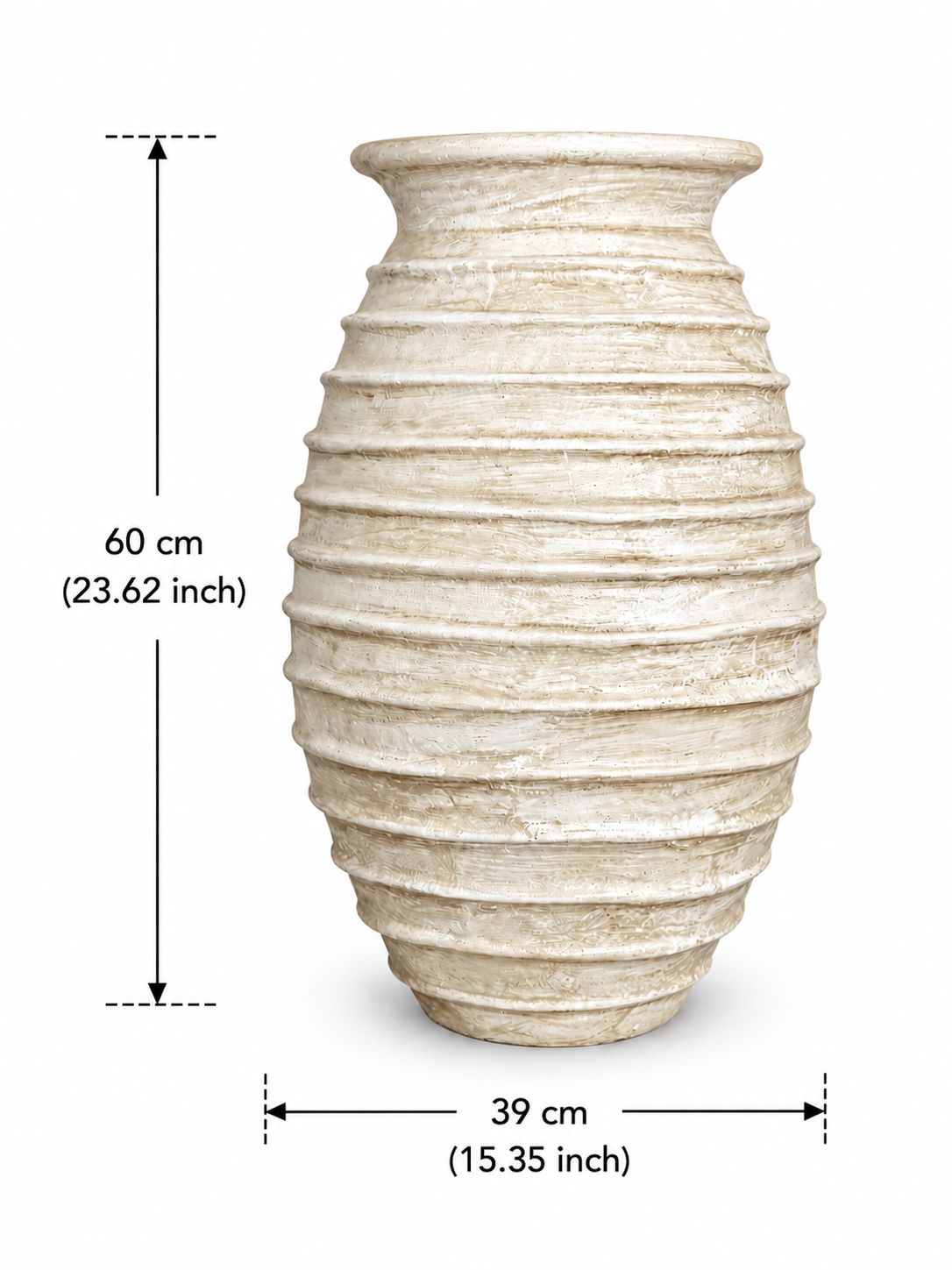 Slim Terracotta Bottle Vase handmade pottery